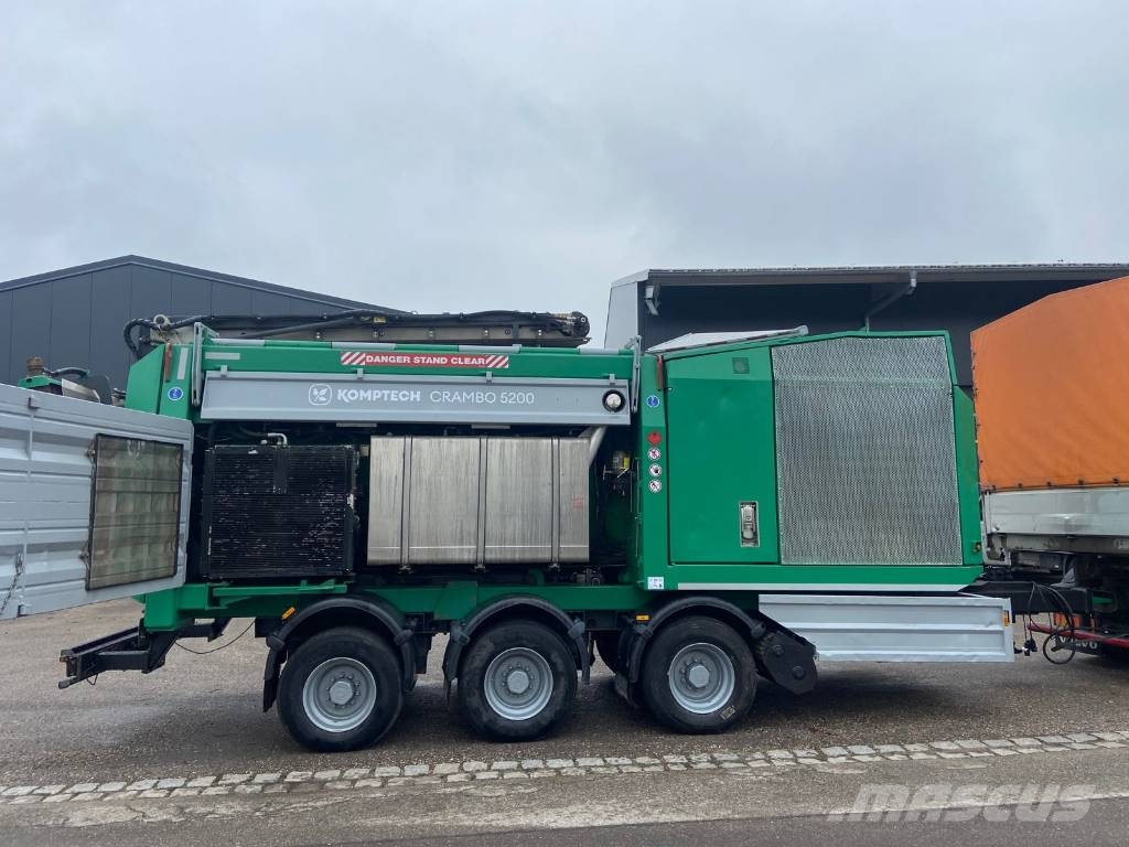 Komptech Crambo 5200 direkt Trituradoras para desguace