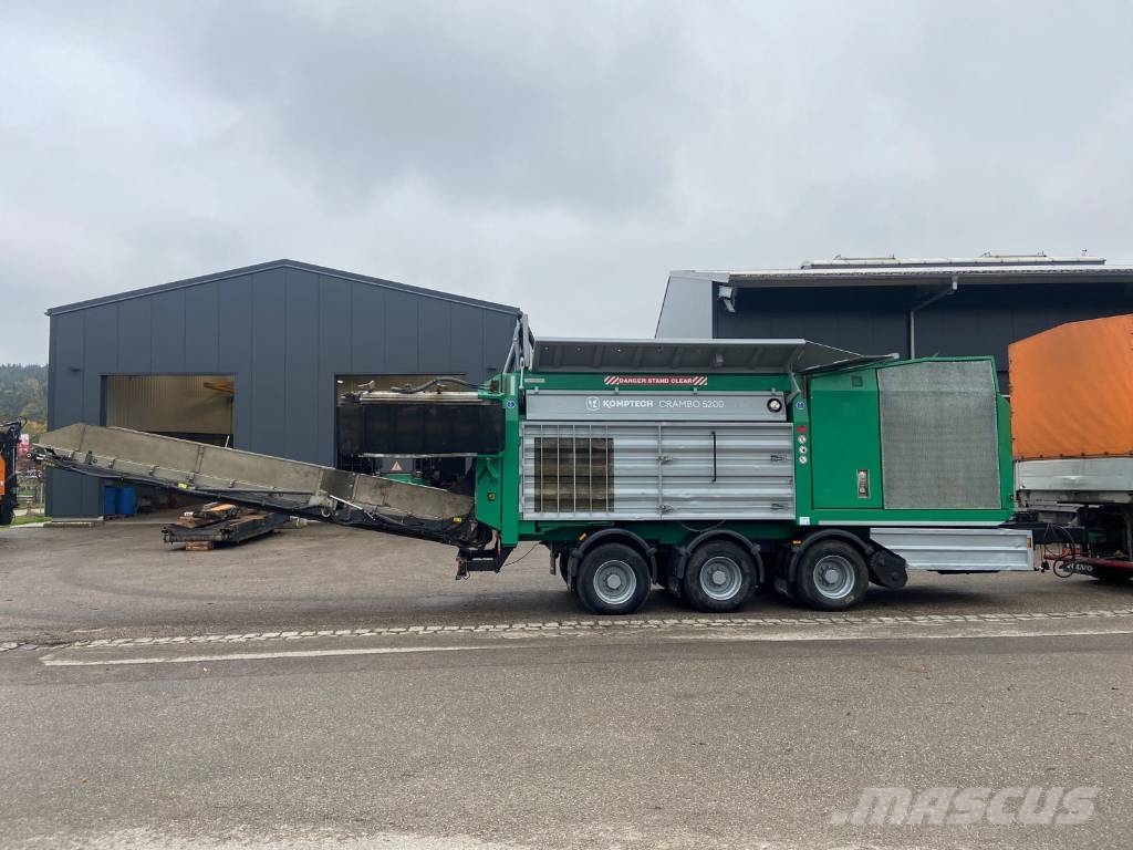 Komptech Crambo 5200 direkt Trituradoras para desguace