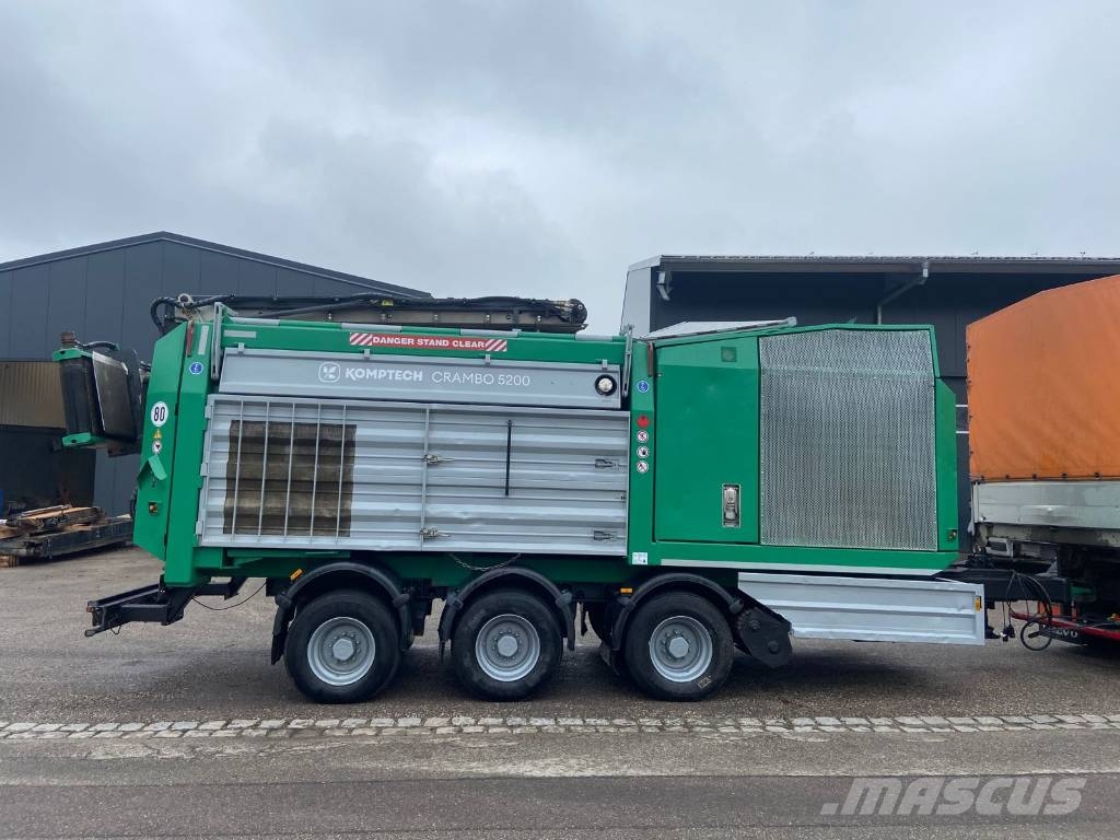 Komptech Crambo 5200 direkt Trituradoras para desguace