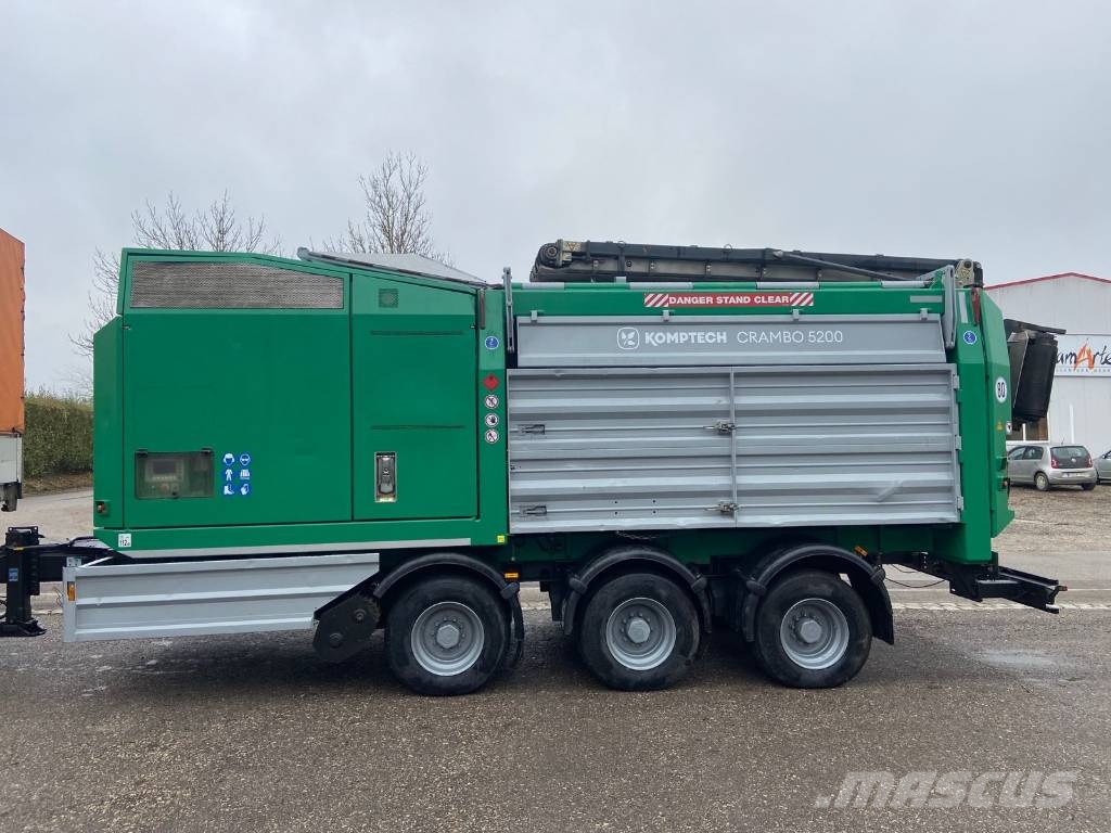 Komptech Crambo 5200 direkt Trituradoras para desguace
