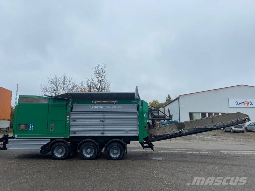 Komptech Crambo 5200 direkt Trituradoras para desguace