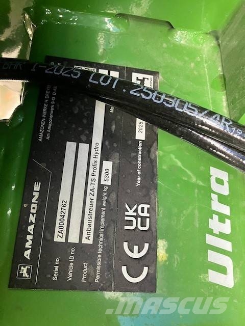 Amazone ZA-TS 4200 Profis Hydro ( Detta EX ) Lannoitteenlevittimet