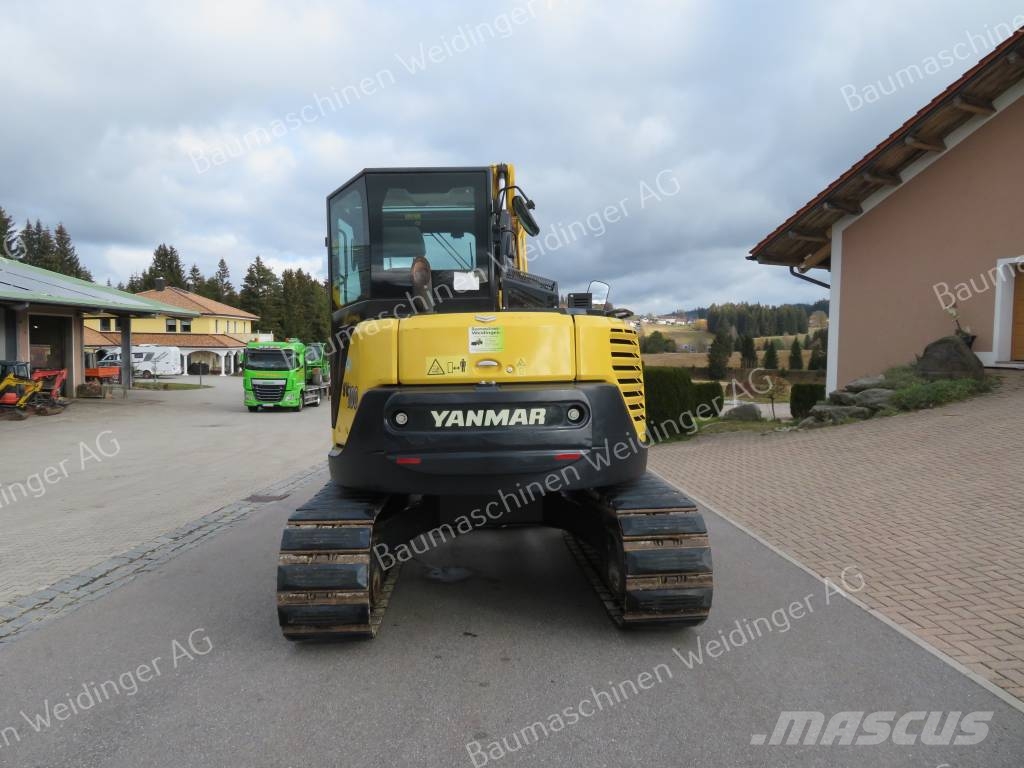 Yanmar SV 100 - 2A - 2PB حفارات وسط 7 طن - 12 طن