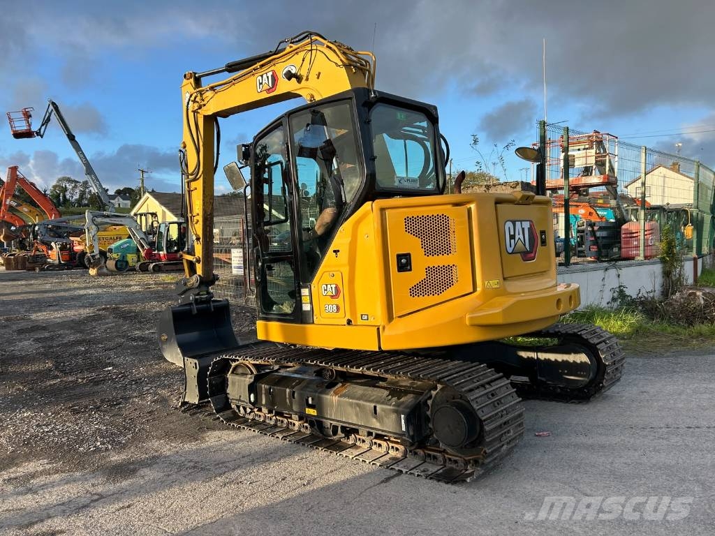 CAT 308 CR Midi excavators 7t - 12t