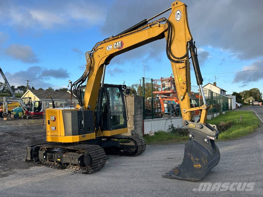 CAT 308 CR Midi excavators 7t - 12t