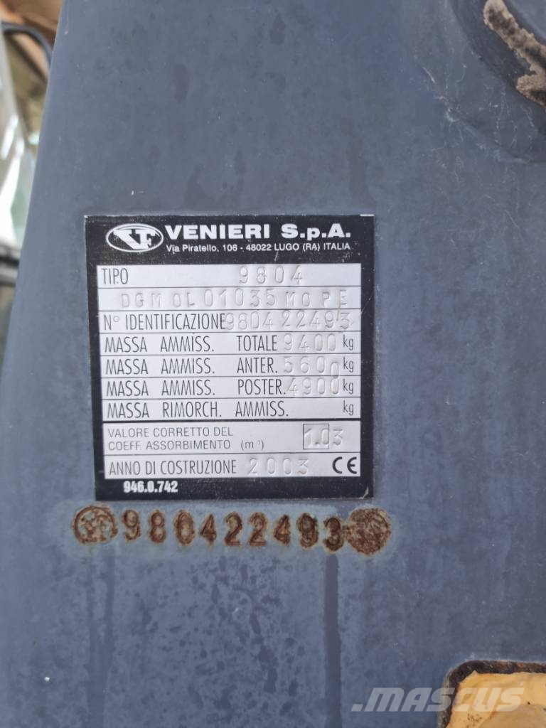 Venieri VF 463 B لوادر بعجل