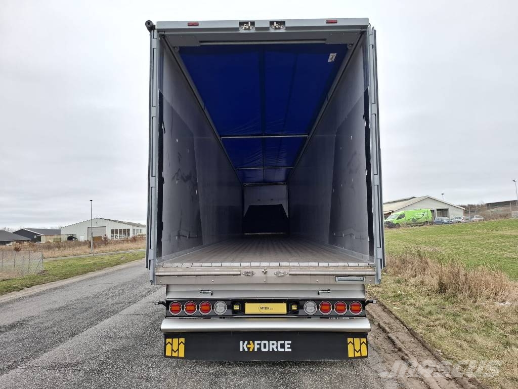 Kraker K-Force 4-akslet walking floor trailer أنصاف المقطورات ذات سطح متحرك