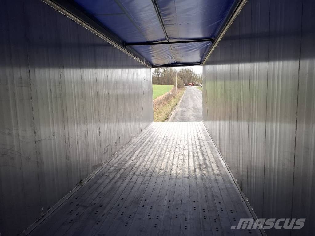 Kraker K-Force 4-akslet walking floor trailer أنصاف المقطورات ذات سطح متحرك