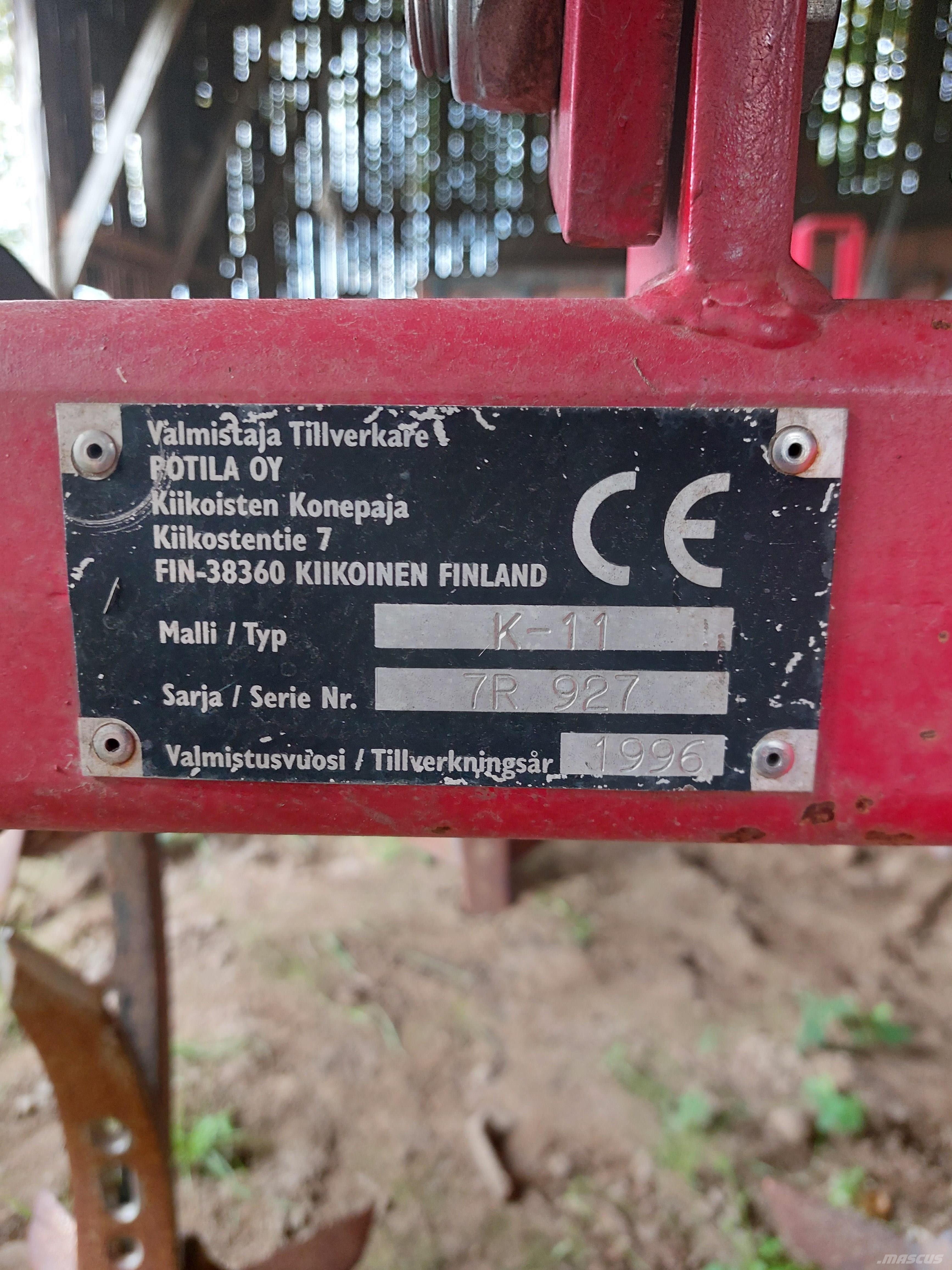 POTILA K13+MIXERI Kultivaattori 경운기
