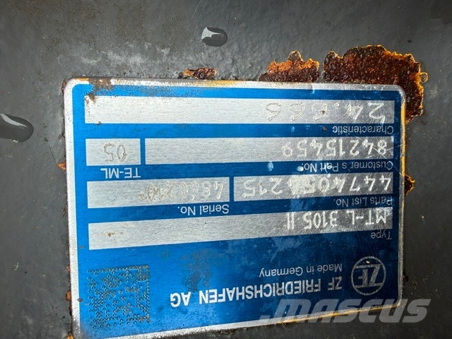 ZF MT-L3105 II محور العجلة