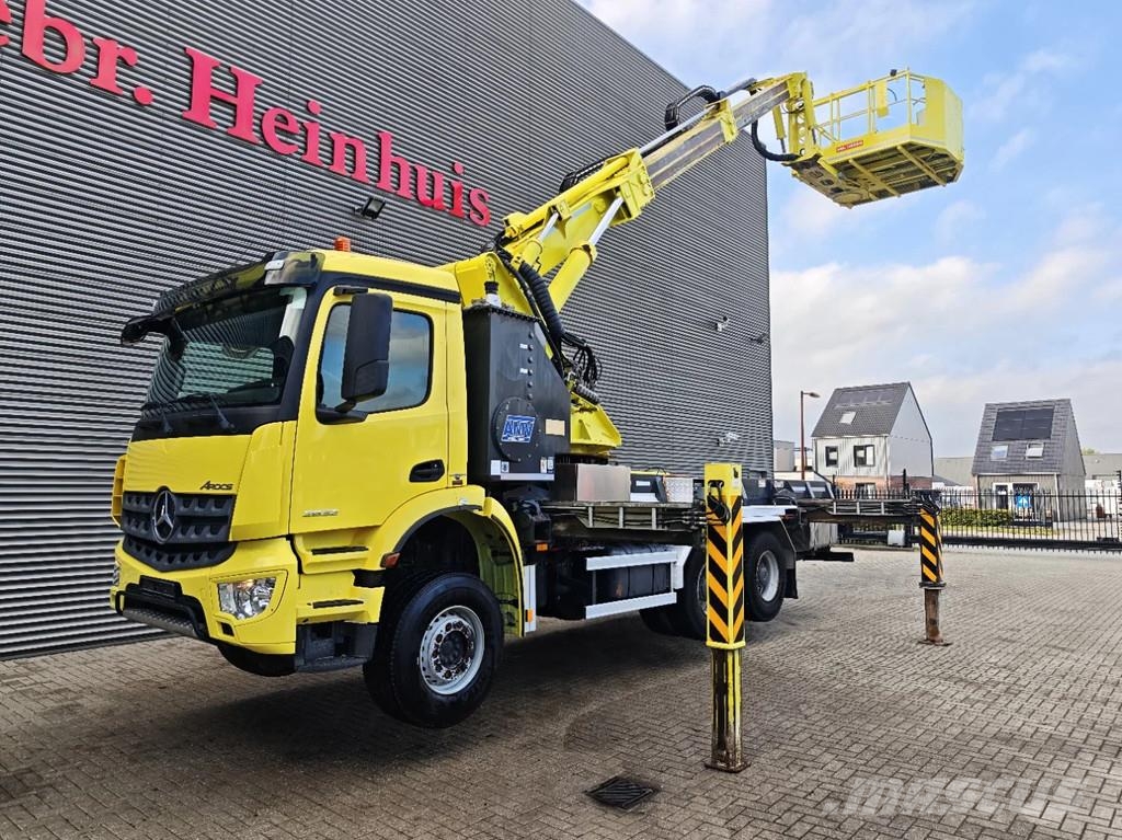 Mercedes-Benz Arocs 2632 6x4 AMV 11 SWL 1000 Tunnelplatform LKW-Arbeitsbühnen
