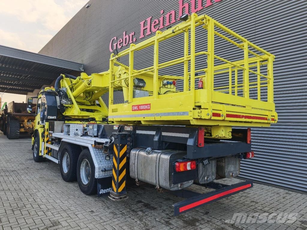 Mercedes-Benz Arocs 2632 6x4 AMV 11 SWL 1000 Tunnelplatform LKW-Arbeitsbühnen