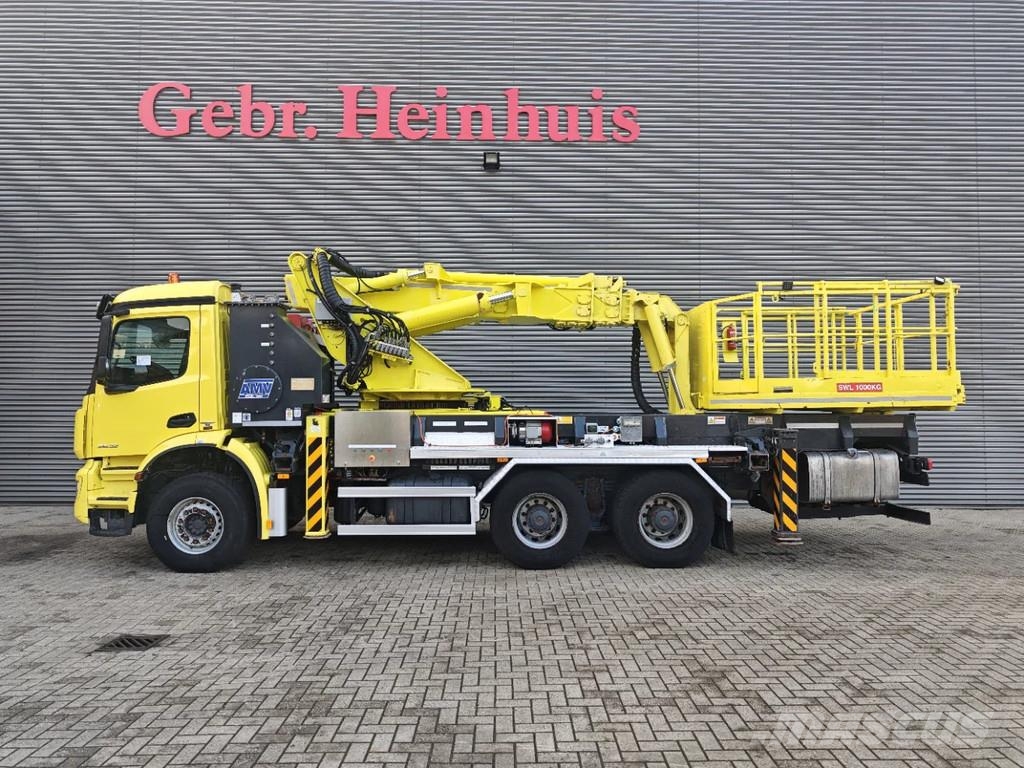 Mercedes-Benz Arocs 2632 6x4 AMV 11 SWL 1000 Tunnelplatform LKW-Arbeitsbühnen