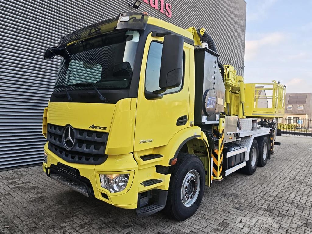 Mercedes-Benz Arocs 2632 6x4 AMV 11 SWL 1000 Tunnelplatform LKW-Arbeitsbühnen