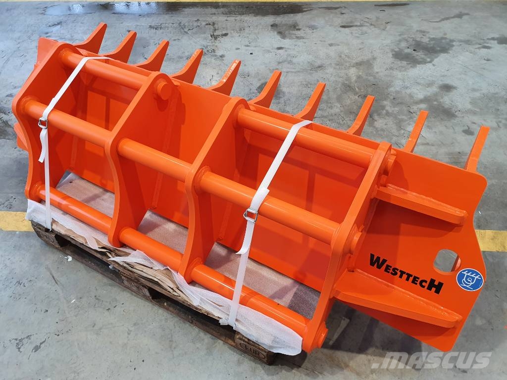 Westtech Woodcracker Feinrechen / Roderechen / NEU خداشات