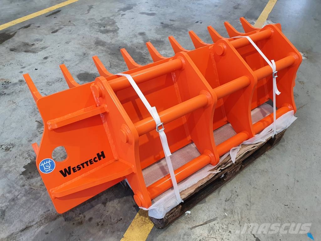 Westtech Woodcracker Feinrechen / Roderechen / NEU خداشات