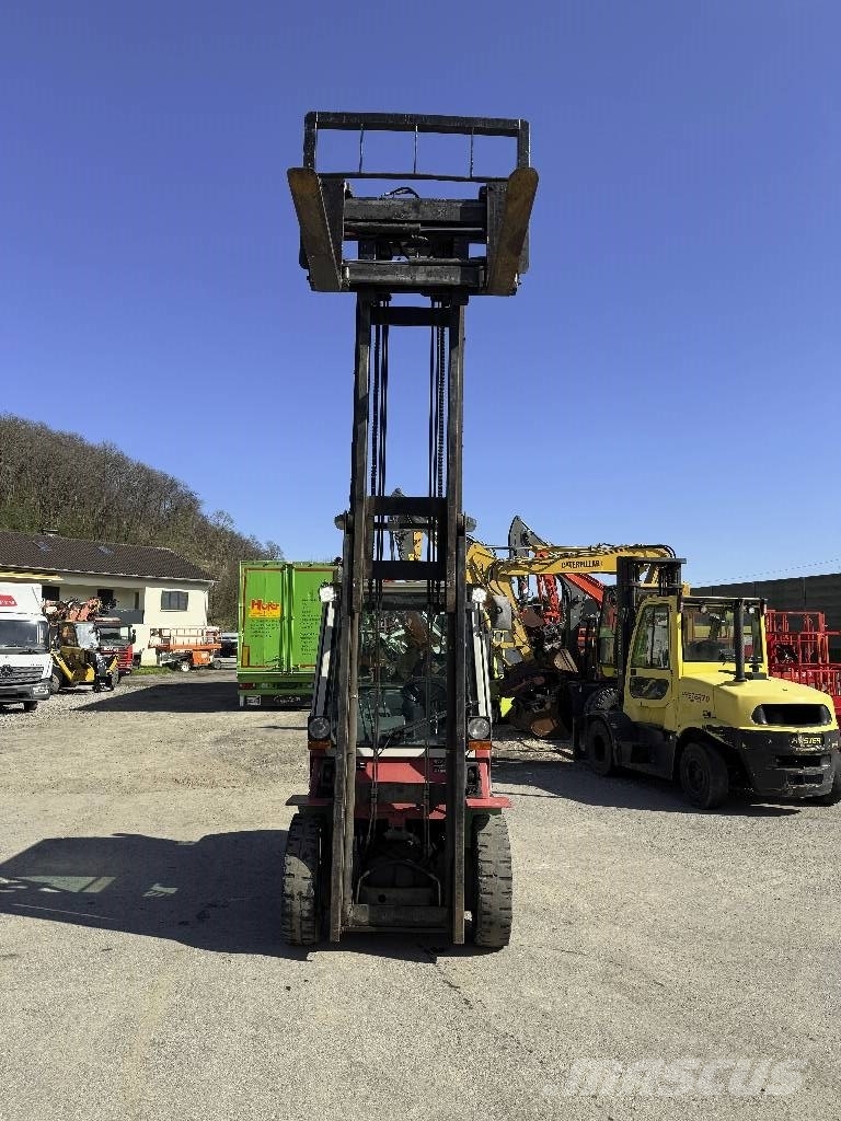 Mitsubishi FD 35 Seitenschieber Zinken Gabel Kabine Dizelski viličari