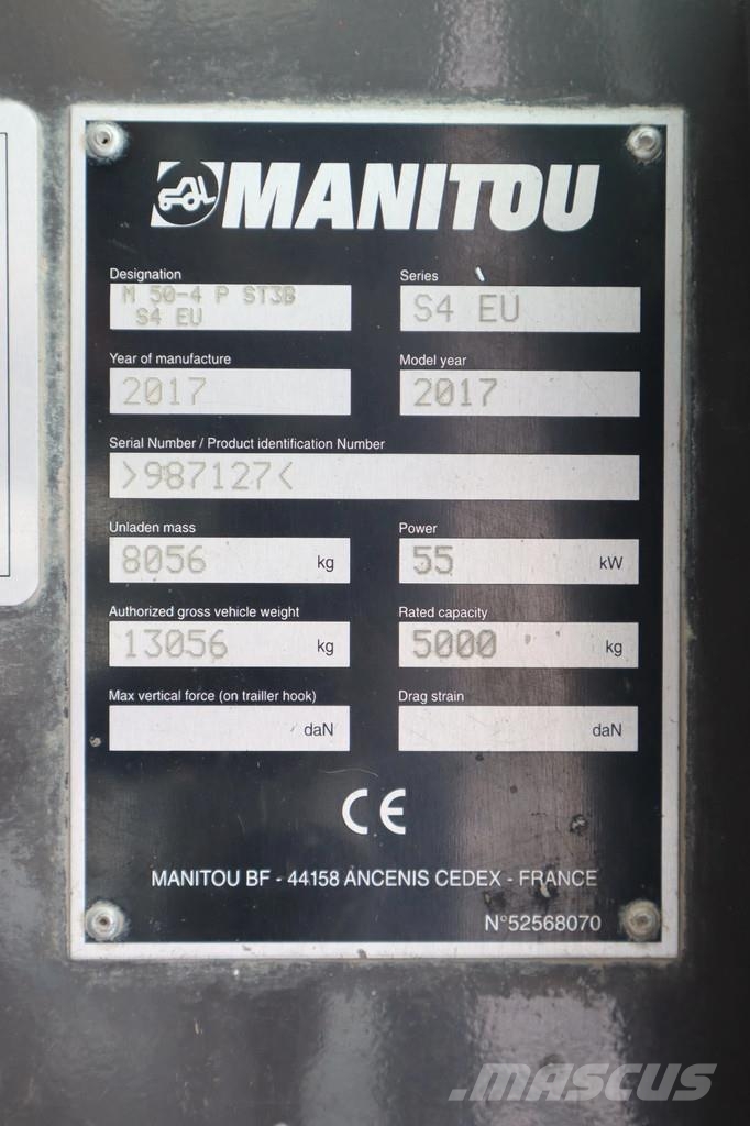 Manitou MA50 -4 | 4X4 | ROUGH TERRAIN | 5 TON شاحنات الطرق الوعرة