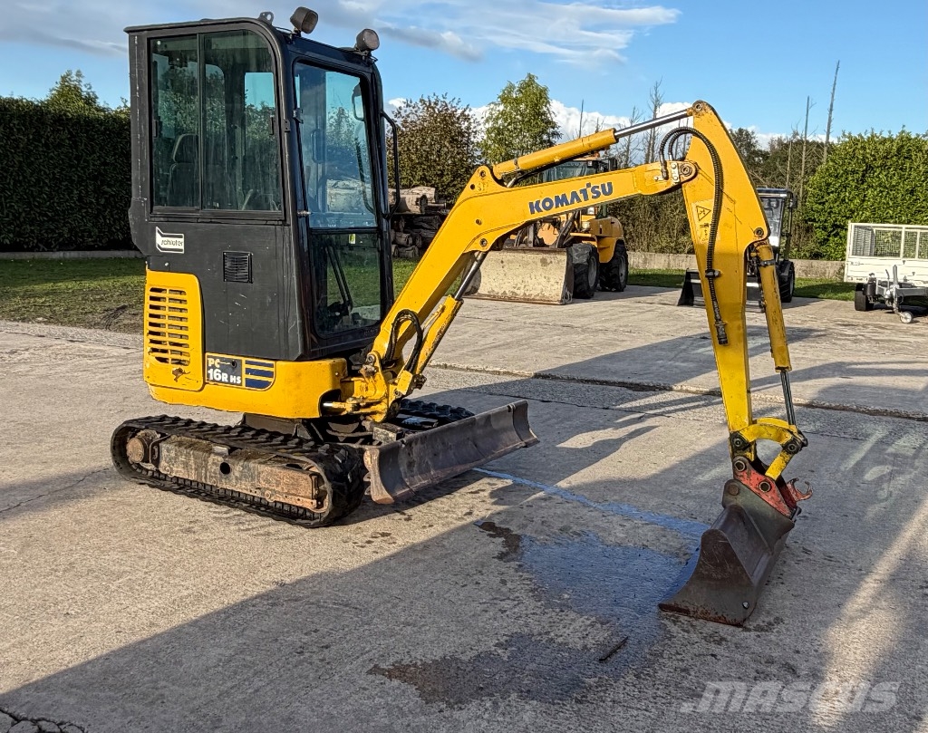 Komatsu PC 16 Mini kotrók < 7t