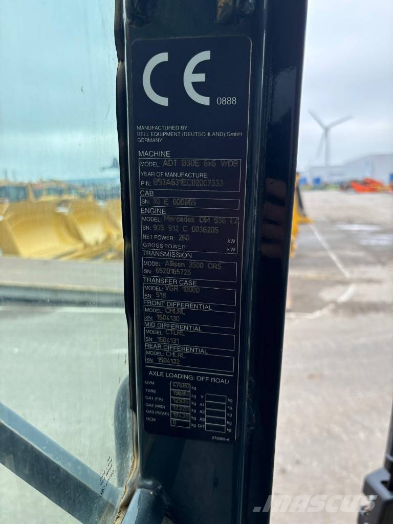 Bell B 30 E (New Tires) Artikulētie pašizgāzēji