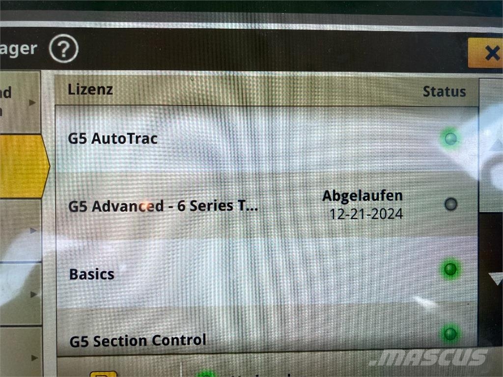 John Deere 6R215 Ďalšie poľnohospodárske stroje
