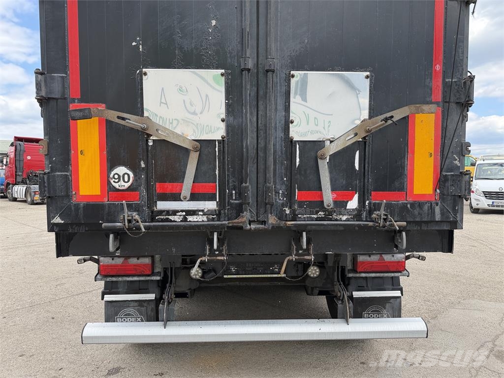 Bodex KIS3WA jednostranný vyklápač 55 m3 VIN 928 티퍼 세미 트레일러