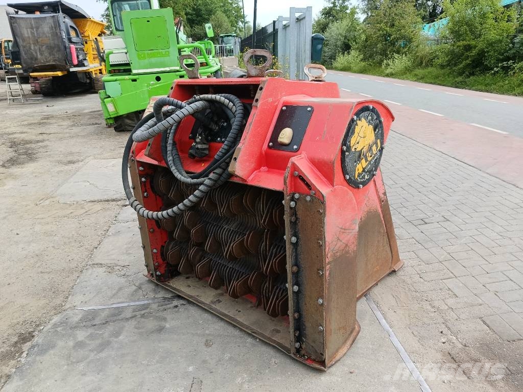 Allu DN 3-12 screener bucket crusher screen zeefbak Crushing buckets