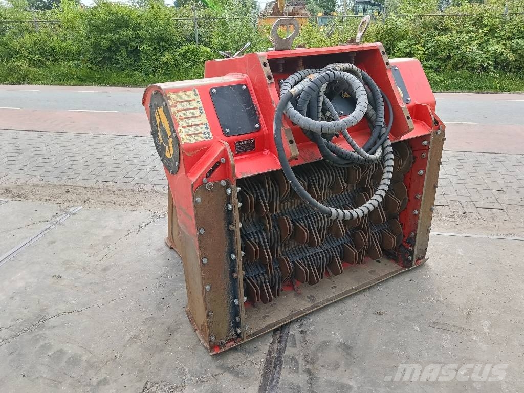 Allu DN 3-12 screener bucket crusher screen zeefbak Crushing buckets