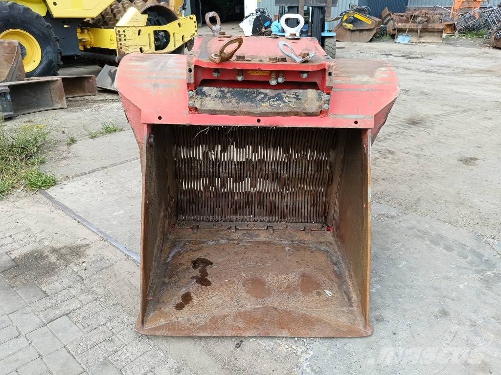 Allu DN 3-12 screener bucket crusher screen zeefbak Crushing buckets