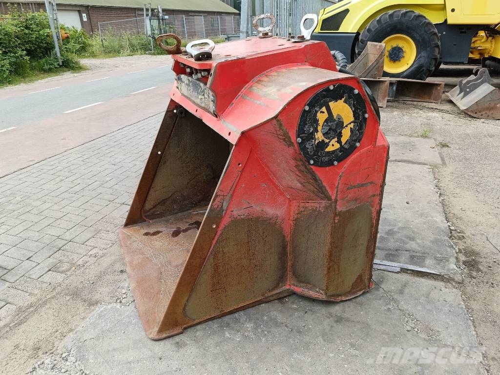 Allu DN 3-12 screener bucket crusher screen zeefbak Crushing buckets