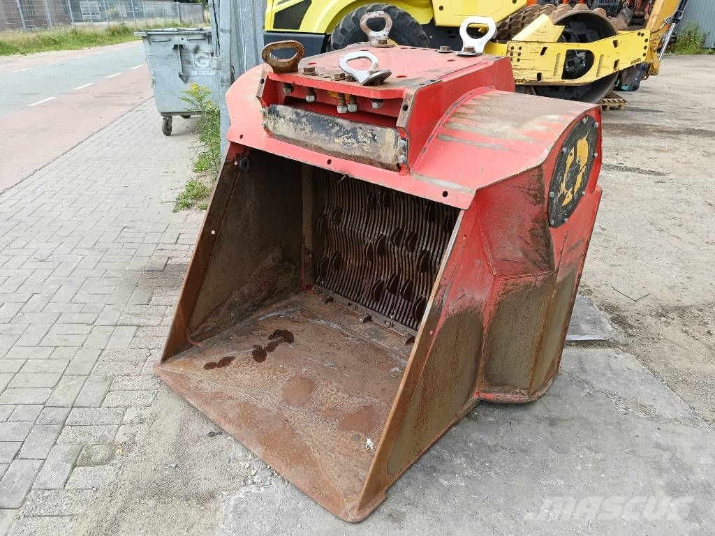 Allu DN 3-12 screener bucket crusher screen zeefbak Crushing buckets
