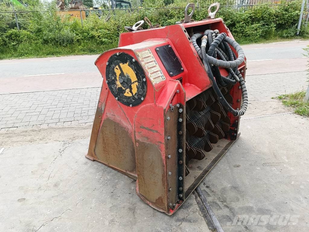 Allu DN 3-12 screener bucket crusher screen zeefbak Crushing buckets