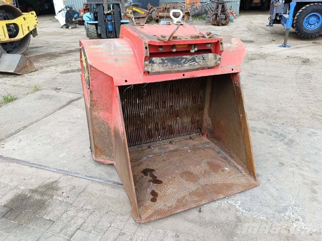 Allu DN 3-12 screener bucket crusher screen zeefbak Crushing buckets