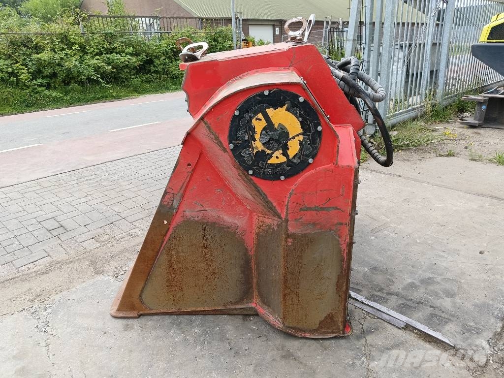 Allu DN 3-12 screener bucket crusher screen zeefbak Crushing buckets