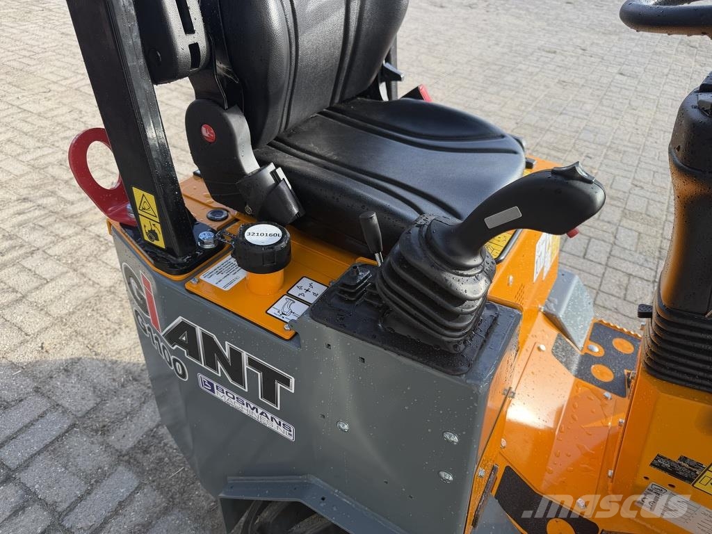 GiANT G1100 G1200 minishovel NIEUW budget uitvoering €34 Hjullastare