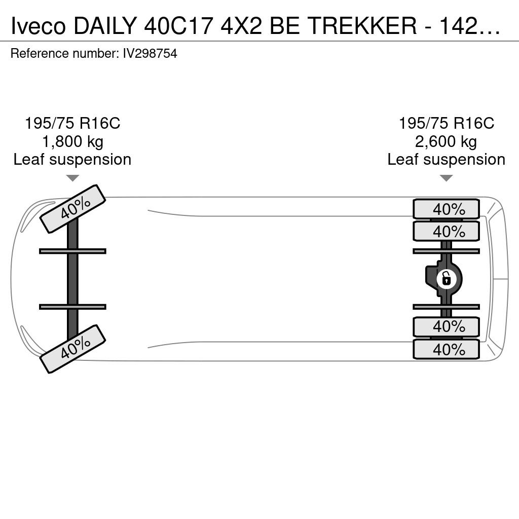Iveco Daily 40C17 4X2 BE TREKKER - 142.263 KM! Otras furgonetas