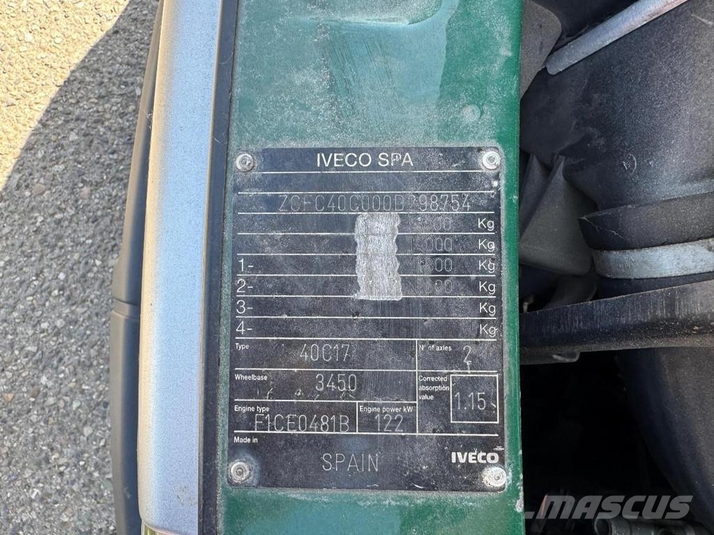 Iveco Daily 40C17 4X2 BE TREKKER - 142.263 KM! Otras furgonetas