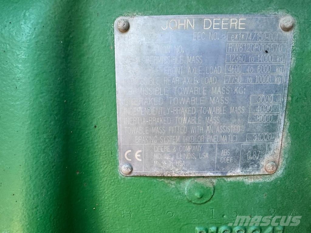 John Deere 8120 Powershift Tractoare