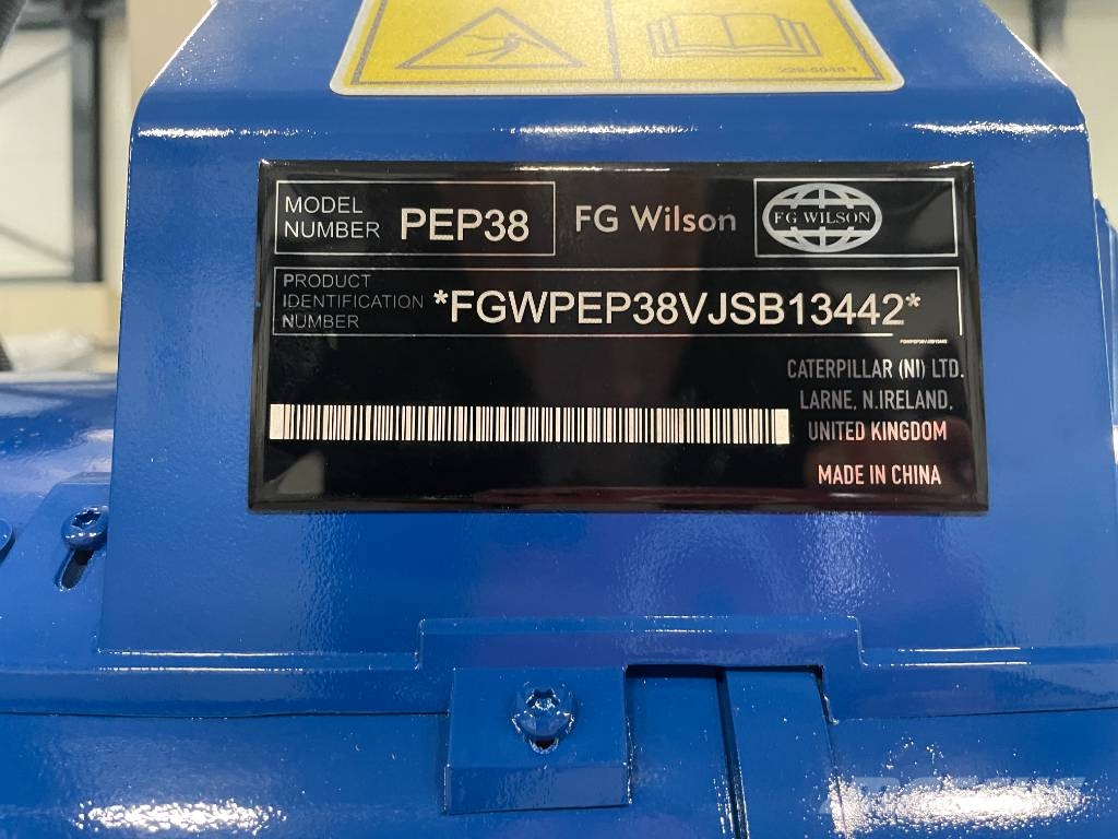 FG Wilson P55-3 - 55 kVA Open Genset - DPX-16005-O Diesel Generatoren