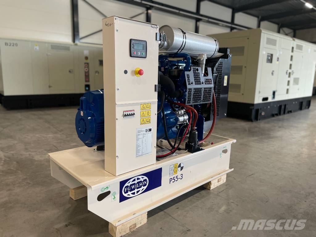 FG Wilson P55-3 - 55 kVA Open Genset - DPX-16005-O Diesel Generatoren