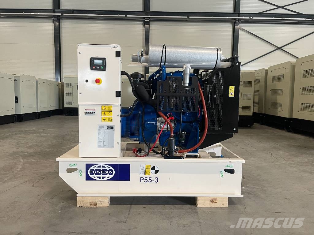 FG Wilson P55-3 - 55 kVA Open Genset - DPX-16005-O Diesel Generatoren