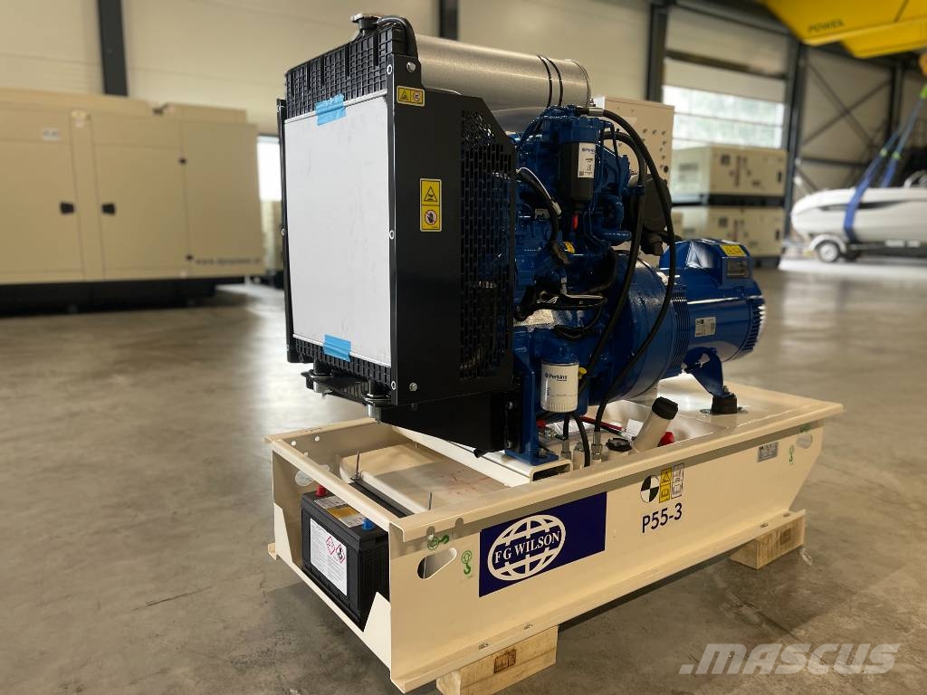 FG Wilson P55-3 - 55 kVA Open Genset - DPX-16005-O Diesel Generatoren