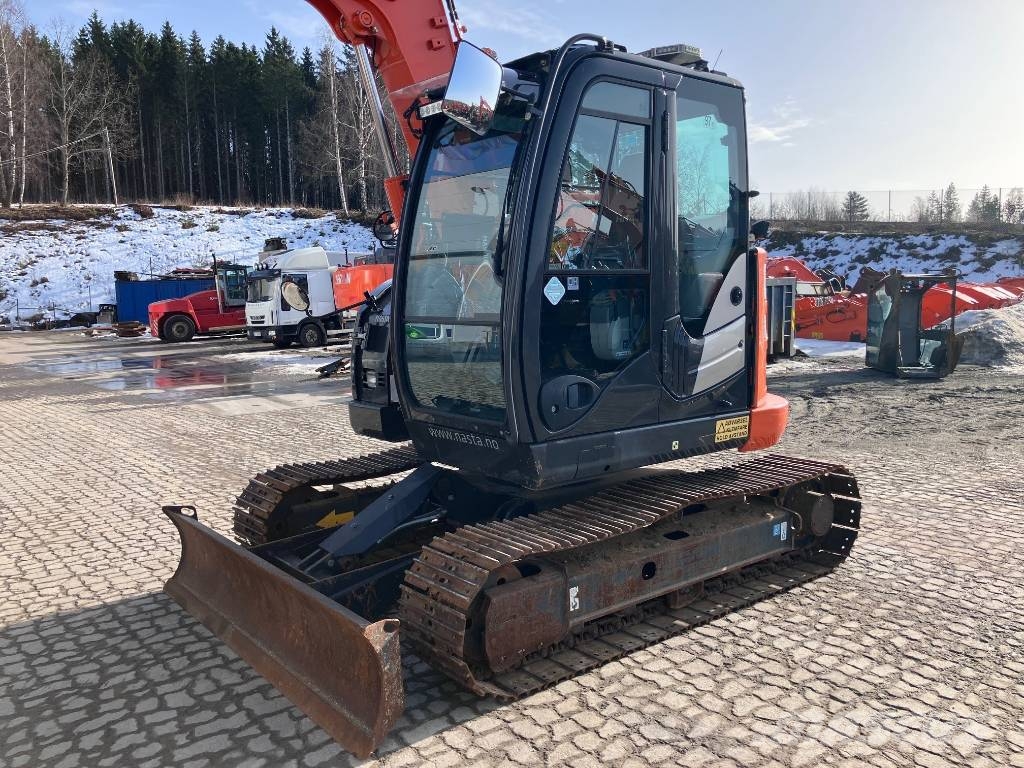 Hitachi ZX 85 US-5, 2018, Larvik, Vestfold, Norway - Used midi