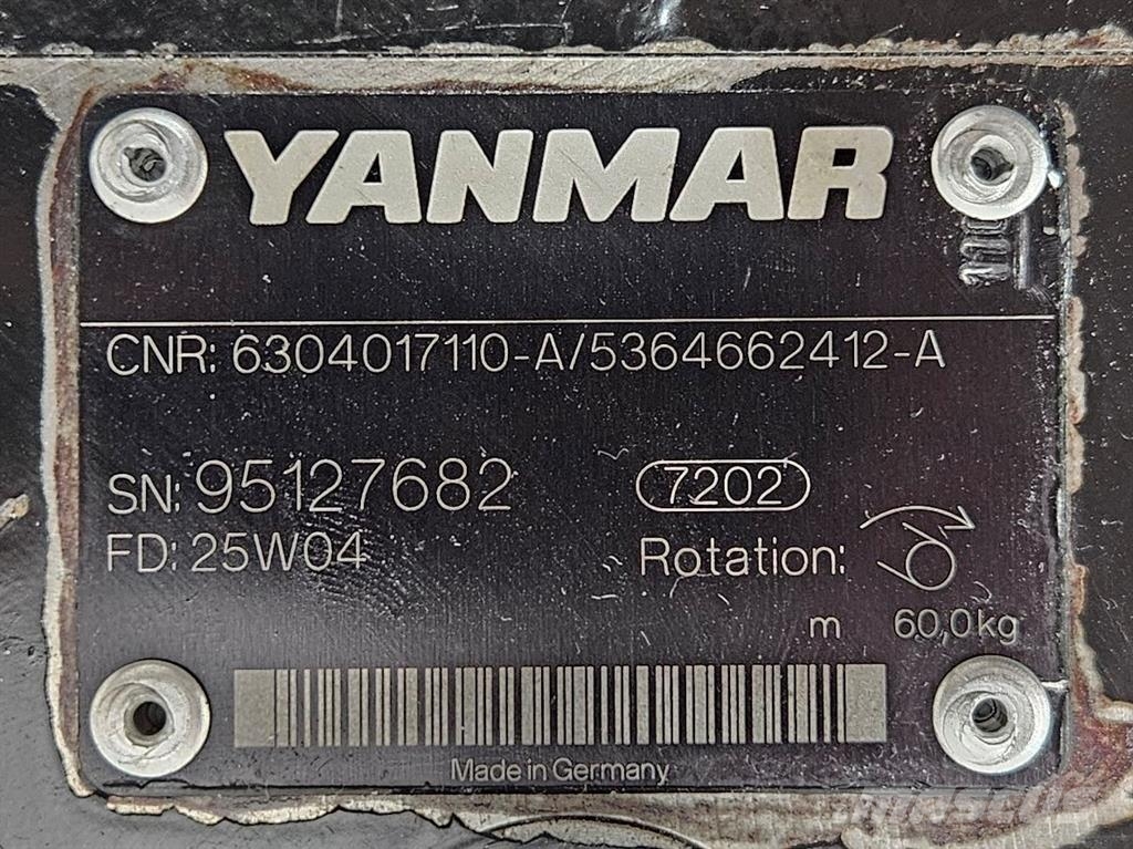 Terex TW110-5364662412-Drive pump/Fahrpumpe/Rijpomp Hydraulik