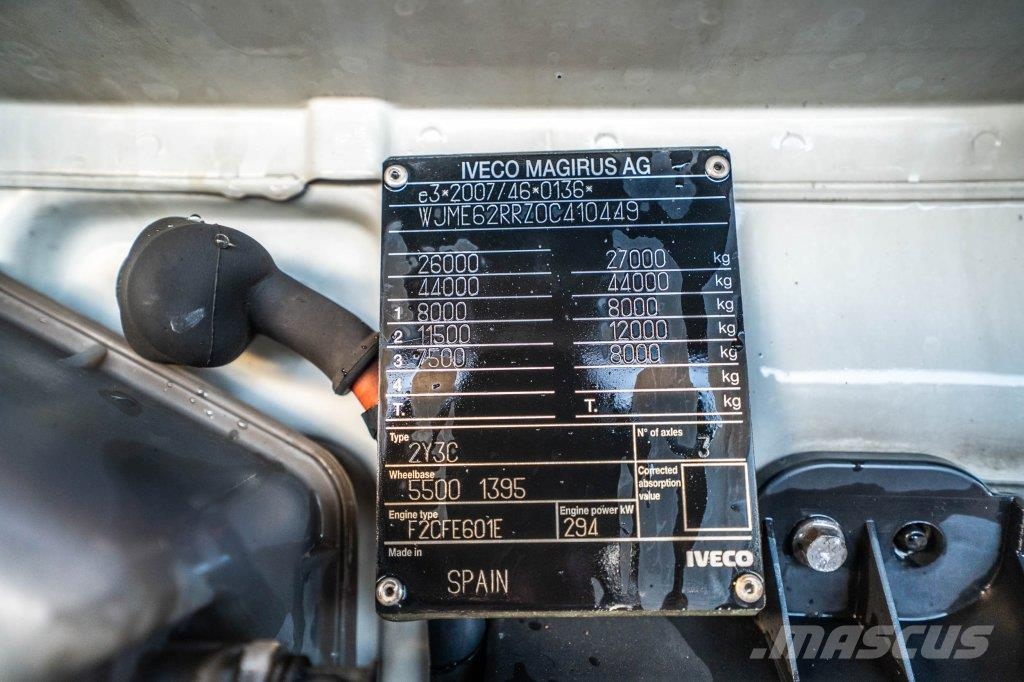Iveco STRALIS 400 CNG +DHOLLANDIA Camiones caja cerrada