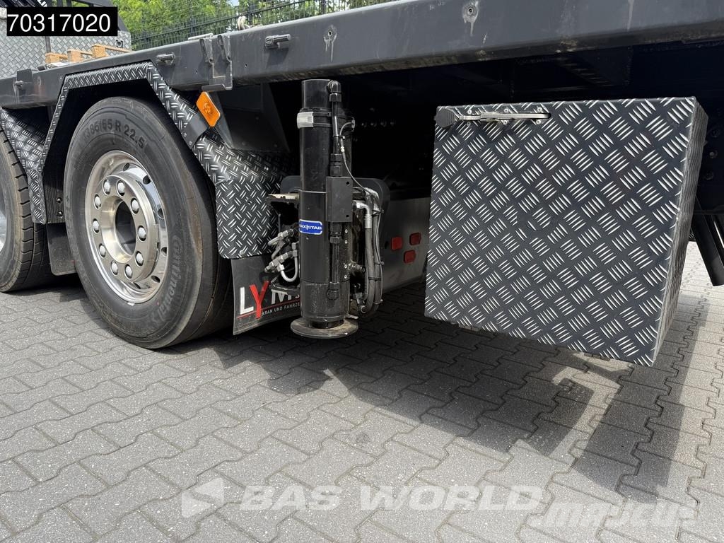 Volvo FH 500 8X2 COMING SOON! HMF 6120 K6 Crane + 2.5t W 플랫베드/드롭사이드 트럭