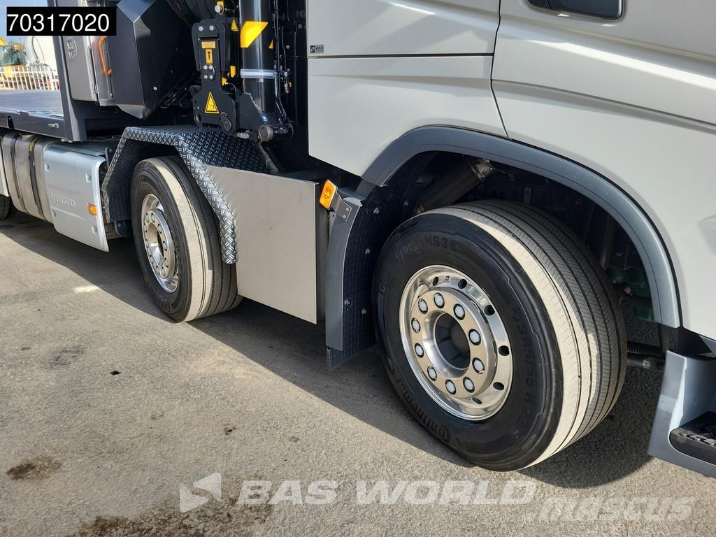 Volvo FH 500 8X2 NEW! HMF 6120 K6 Crane + JIB K5 2.5t Wi Φορτηγά Kαρότσα με ανοιγόμενα πλαϊνά