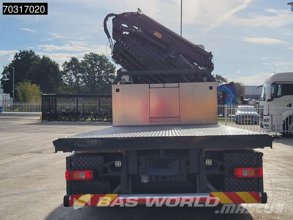 Volvo FH 500 8X2 NEW! HMF 6120 K6 Crane + JIB K5 2.5t Wi Φορτηγά Kαρότσα με ανοιγόμενα πλαϊνά
