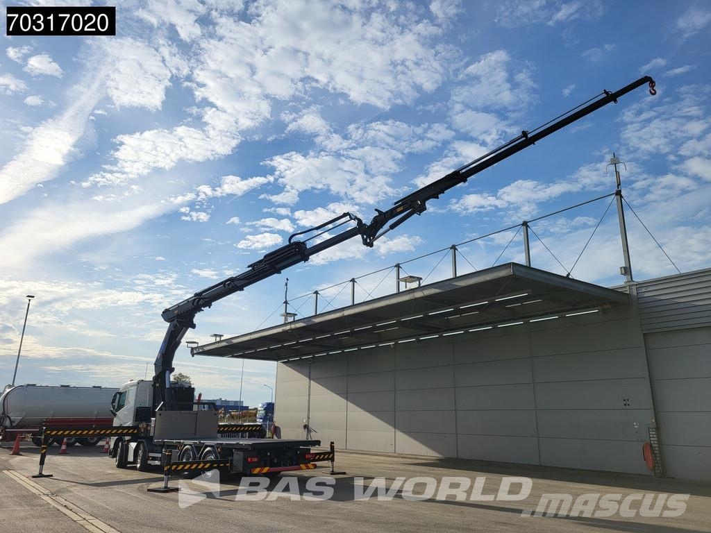 Volvo FH 500 8X2 NEW! HMF 6120 K6 Crane + JIB K5 2.5t Wi Φορτηγά Kαρότσα με ανοιγόμενα πλαϊνά
