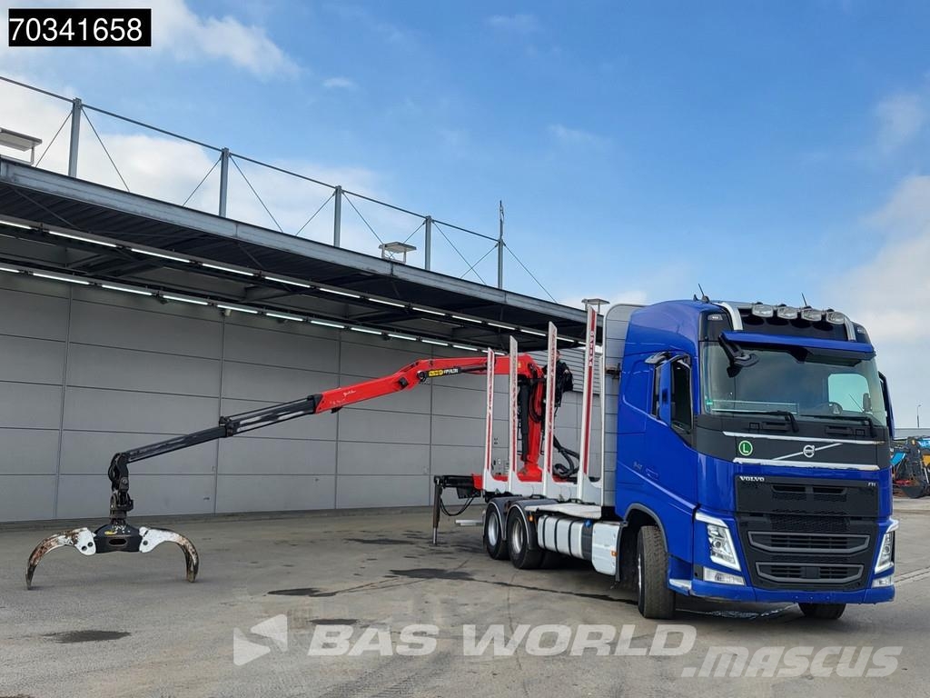 Volvo FH 540 6X4 Palfinger M120Z96 Crane Holztransport R Tovornjaki za hlode